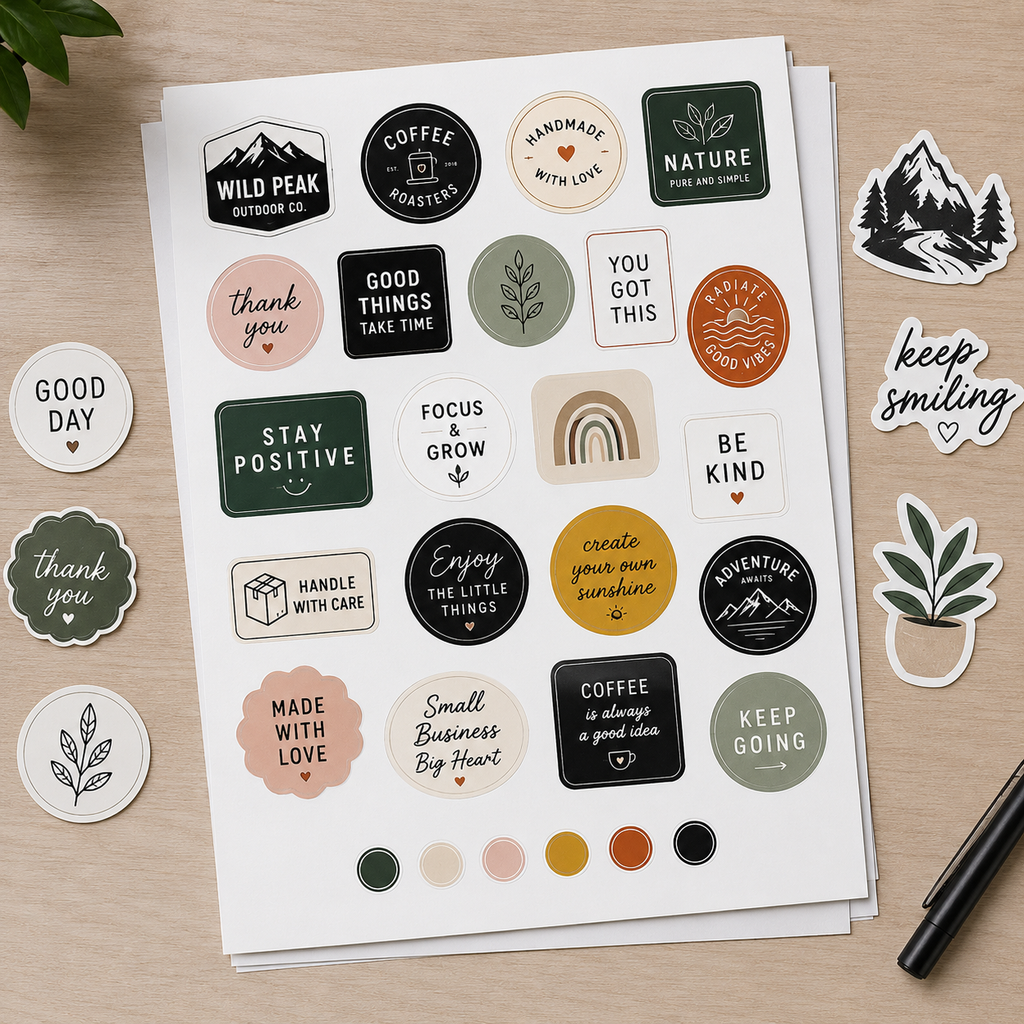 Economy  Sheet Sticker