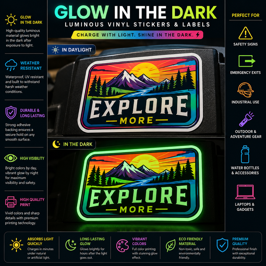Glow In The Dark Stickers