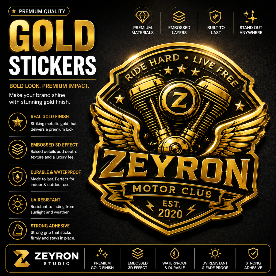 Gold Stickers