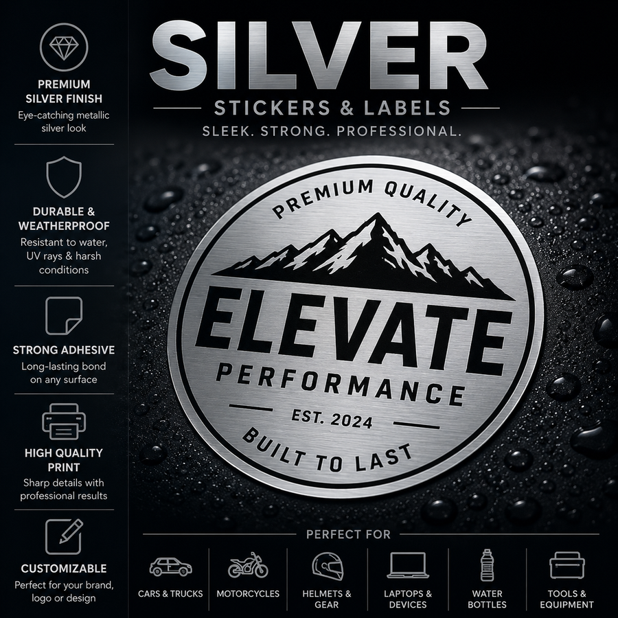 Silver Sticker
