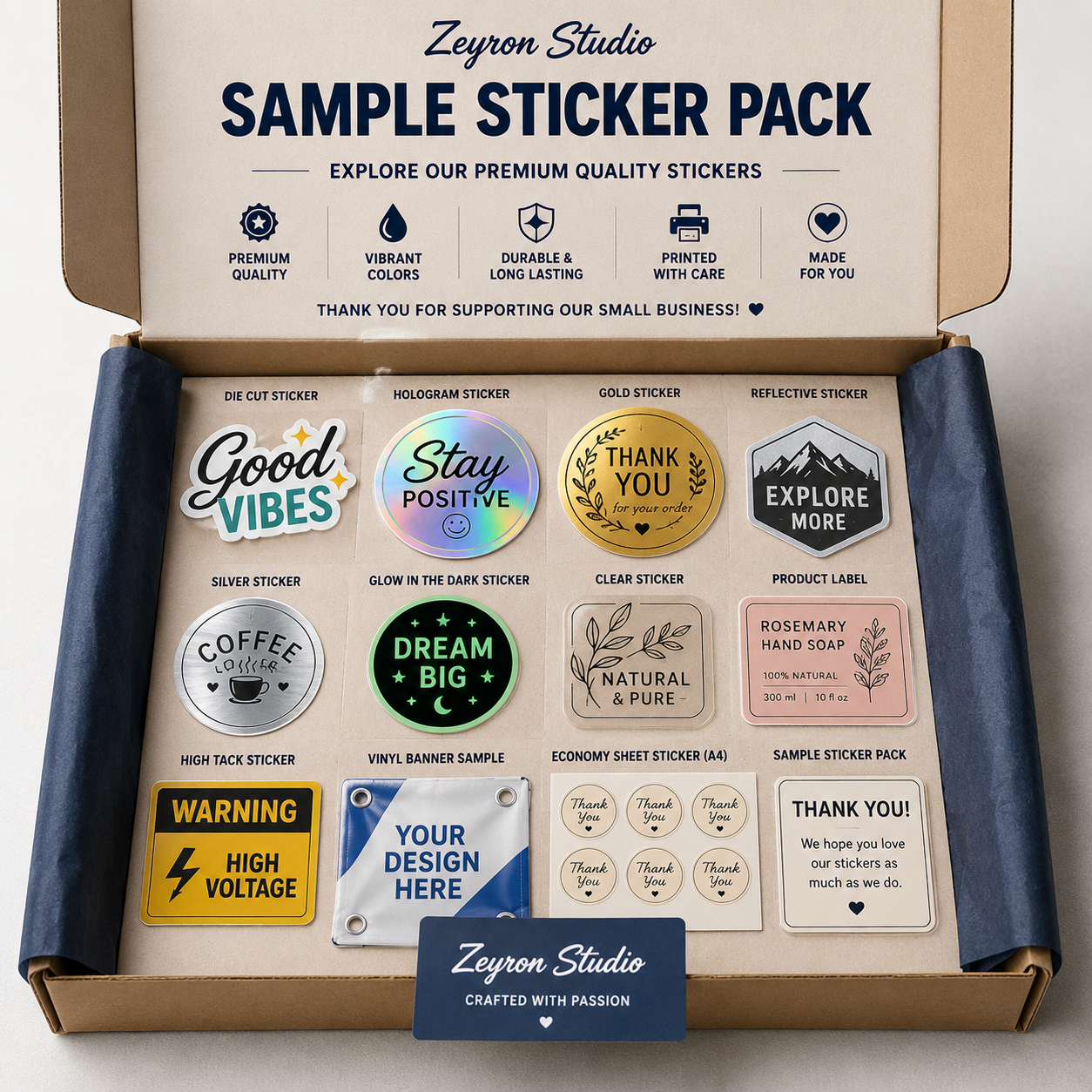 Sample Sticker Pack