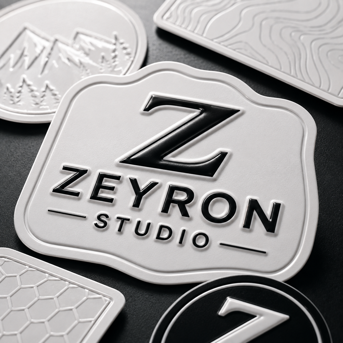 Embossing Vınly Stıckers