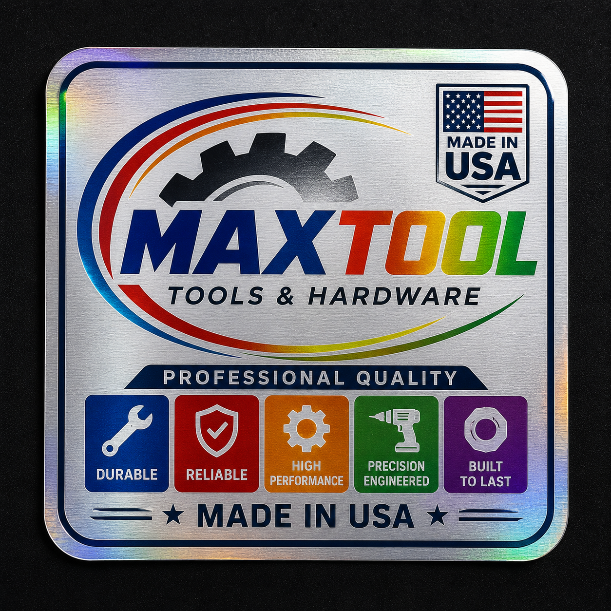 Silver Sticker